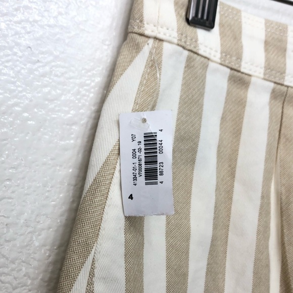 NWT Old Navy Tan Striped Skirt - Picture 6 of 6